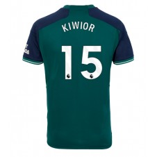 Arsenal Jakub Kiwior #15 Tredjedrakt 2023-24 Kortermet